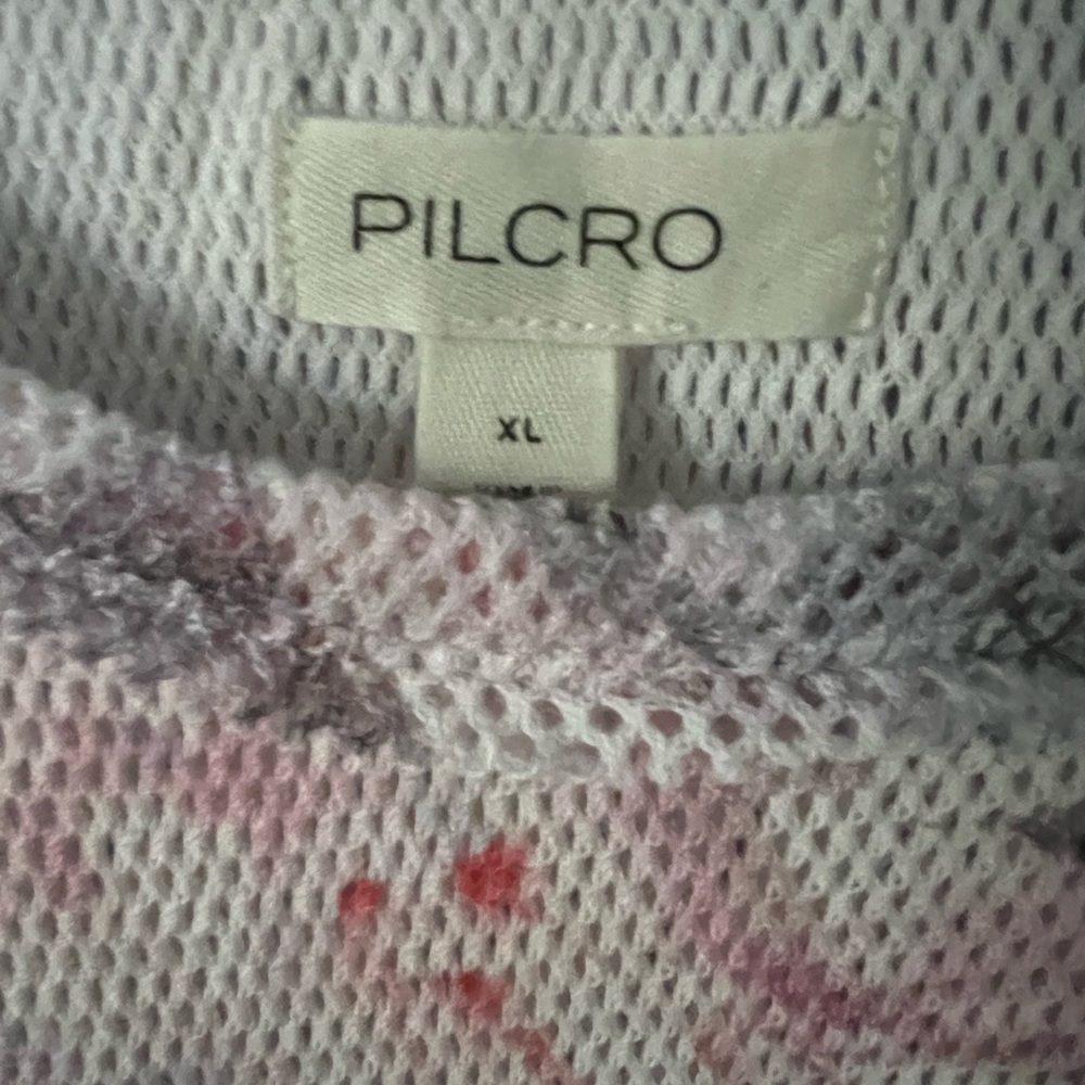 Pilcro Mesh Ringer Tee ~ XL - Picture 2 of 4